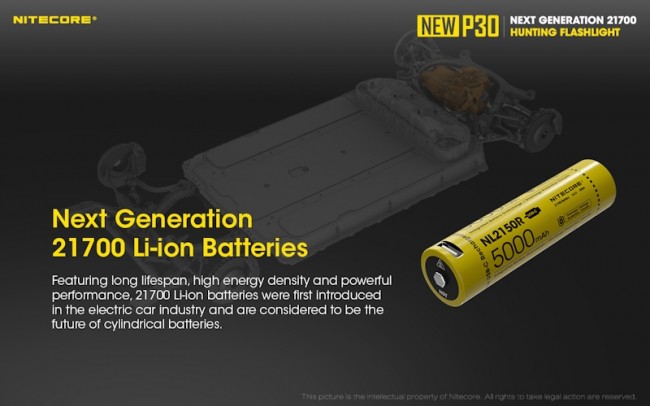 Nitecore P30 Versiune 2020, Lanternă Reîncărcabilă USB-C, 1000 Lumeni, 618 Metri - imagine 3
